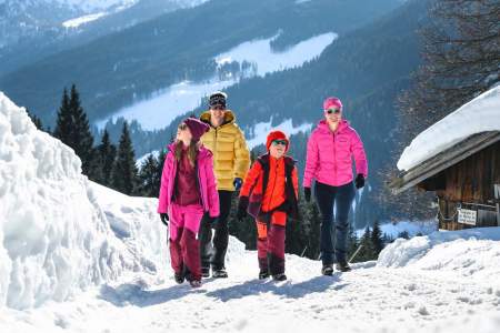 Die idyllische Winterlandschaft erkunden